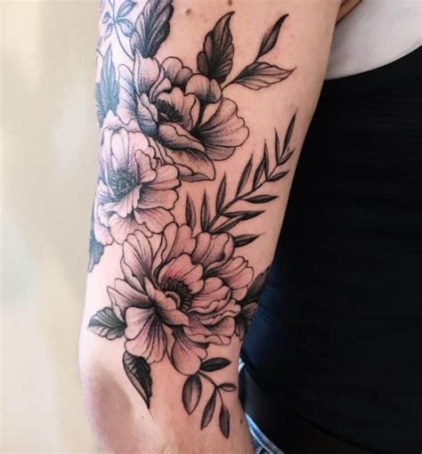 flower tattoos for arm